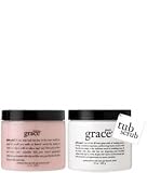 philosophy tub scrub face and body exfoliating set
