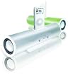 TeckNet NEW AD-05 iPod Portable Speaker and Docking System for iPod Mini, Video, Classic, Touch(all generations), Nano(all generations), and other MP3 and MP4 players - Silver