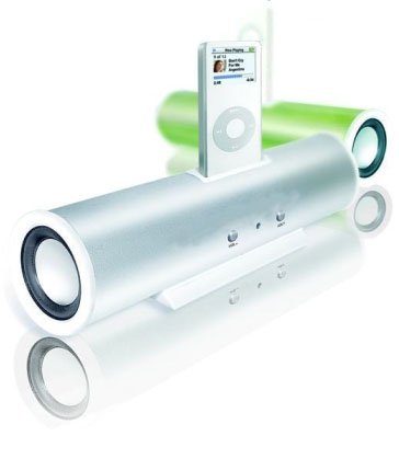 Childrens Toyshop  Electronics : TeckNet AD-05 iPod Portable Speaker and Docking System for iPod Player - Silver