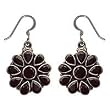 Dangle Earrings Silver Jewellery & Onyx Gemstone Indian Style 1.5 inches (erg039)