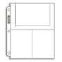 Ultra-Pro 3-Pocket Pages (4X6) - 100 Pages per box (Quantity of 1) [Misc.]