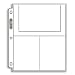 Ultra-Pro 3-Pocket Pages (4X6) - 100 Pages per box (Quantity of 1) [Misc.]