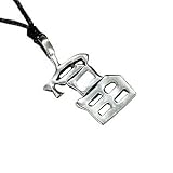31eko3E3UrL. SL160  Chinese Wealth Symbol Silver Tone Pewter Pendant Necklace