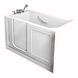 Buy American Standard 2651.110.WLW 26-Inch by 51-Inch Walk-In Bath Whirlpool System,... by American Standard