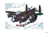 Review The Moneyman  / LANCASTER BOMBER Koolart image ceramic mug 243