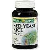 Red Yeast Rice 600 Mg Vitamin Supplement Capsules - 60 Capsules