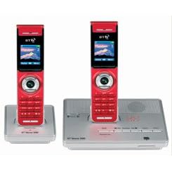 BT Verve 500 DECT Twin With Answering Machine - Red