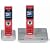 BT Verve 500 DECT Twin With Answering Machine - Red