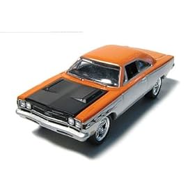 GreenLight 1969 Plymouth GTX Hardtop Custom 1:64 GreenLight Muscle Car Garage by DK HUSKY RACING