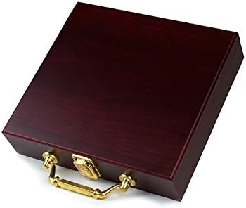 Groomsmen Gift - 100 Chip Poker Set - Chips & Cards Included - Free Engraving