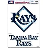 Tampa Bay Rays Removable Car Truck Window Wall Decal Set (2)