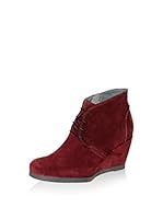 ROBERTO CARRIOLI Botines cuña (Vino)