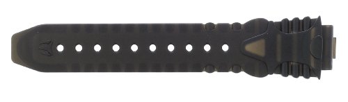 TechnoMarine 9850 Raft 20-mm Black Gel Strap with buckle and Chrono Cover