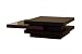 Baxton Studio Barbara Wenge-Color Adjustable Coffee Table, Wenge