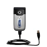 Classic Straight USB Cable for the Sony Ericsson z550a with Power Hot Sync and Charge capabilities - Gomadic Brand w/ TipExchange Technology