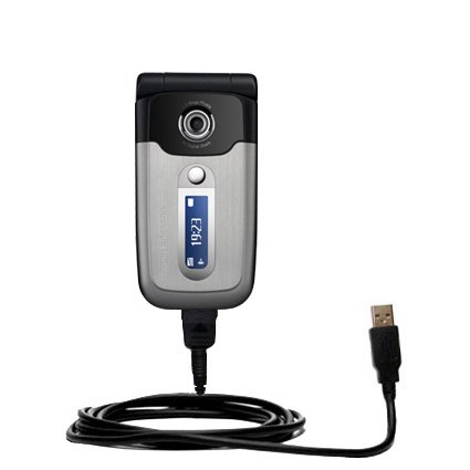 Classic Straight USB Cable for the Sony Ericsson z550a with Power Hot Sync and Charge capabilities - Gomadic Brand w/ TipExchange Technology