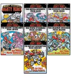 Ricky Ricottas Mighty Robot Vs. Set, Books 1-7 (Ricky Ricottas Mighty Robot, The Mutant Mosquitoes from Mercury, The Voodoo Vultures from Venus, The Mecha-Monkeys from Mars, The Jurassic Jackrabbits from Jupiter, The Stupid Stinkbugs from Saturn, and The Uranium Unicorns from Uranus)