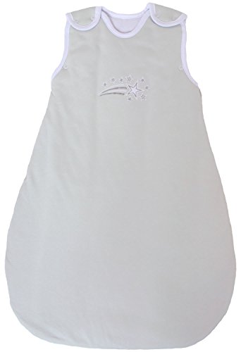 Baby Sleeping Bag Sage Green, Double Layered, Summer Model, 1 Tog (Large (22 mos - 3T))