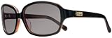 Cole Haan Women's Rectangular Acetate Frame Sunglasses with Logo Plaque
