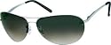 Aviator Style Unisex Designer Sunglasses 1045 Black