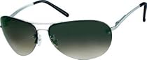 Aviator Style Unisex Designer Sunglasses 1045 Black
