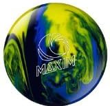 Ebonite MAXIM Black/Royal/Yellow Bowling Ball (8-Pound)