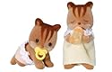 Sylvanian Families Walnut Squirrel Twins