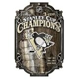 Pittsburgh Penguins Wood Sign