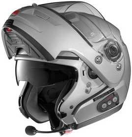 Nolan N103 N-Com Modular Motorcycle Helmet Lava Gray Extra Small XS