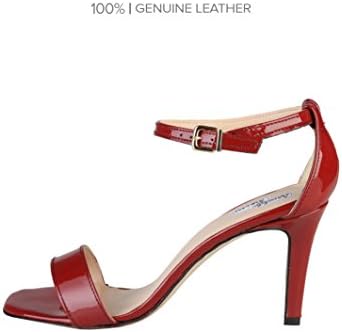 Arnaldo Toscani Womens/Ladies Open Toe Patent High Heels (9 US) (Maroon)