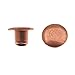 Metal Elements Copper 1/16 Inch Hollow Rivets 1/16 Inch Diameter (100)