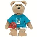 TY Beanie Babies Feder-bear  - Tennis Bear