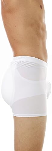 Underworks Men's Padded Rear Boxer Brief for Butt Lift