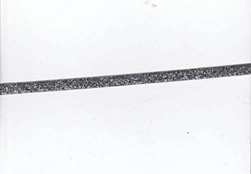 Ribbon Spool - Glitter Velvet - 9 Feet - Silver