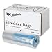 GBC Shred Bags for GBC ShredMaster Shredder Models, 100-Pack, Clear (1765016)