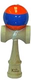 Kaleb Kendama Orange With Blue Stripe And Extra String