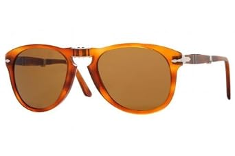 Click here to buy Persol 0714 Folding Light Tortoise Frame Brown Lens Plastic Sunglasses, 52mm by Persol.