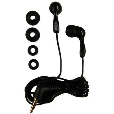 Groove Buds Noise Isolating Hi-Fi Quality Ear Buds Earphone (Black) Eco Softpack