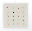 Sterling Silver Nose Studs with IP Coating Multi Colored Ends (20 Pieces/Box) Staight End