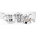 T-Fal Ultimate Stainless Steel Copper Bottom Cookware 12 Piece Set