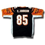 Chad Johnson #85 Cincinnati Bengals NFL Replica Player Jersey By Reebok (Team Color)