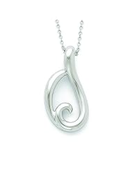 Sterling Silver Friendship 18in Necklace. Metal Weight- 4.11g.