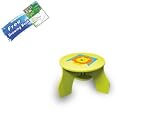 Lohasrus Kids Stool HC-15044 - Non-toxic Dual Painted MDF, variable colors for your choice, for ages 2 to 8, Free Drawing Book