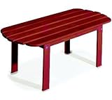 Red Outdoor Patio Woodstock Coffee Table