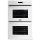 FGET2765KW 27 Double Electric Wall Oven with 3.5 cu. ft. Upper/Lower True Convection Oven Con