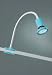 LED Klemmleuchte grau/blau 54325-35-15