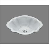 Bates & Bates P1418.BS Erin Drop In Sink with Overflow in Biscuit