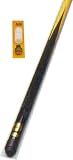 Billardqueue 1-teilig 110 cm mit Schraubleder
