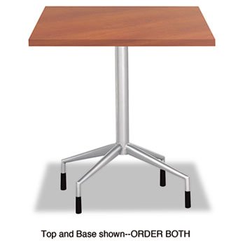 New-Safco 2656SL - RSVP Series Standard Fixed Height Table Base, 28 dia. x 28h, Black - SAF2656SL