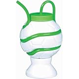 Soccer Cup With Krazy Straw